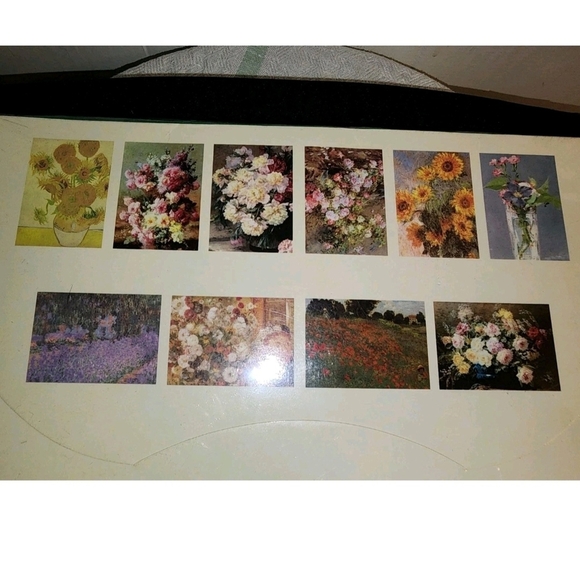 Robert Fredrick Note Cards Blank Floral Art Collection Greeting Complete Set VTG - Picture 3 of 9